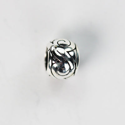 Spacer Beads 6pcs 5.5mm 925 antique sterling silver, Jewellery Findings Spacers,5.5mm diameter, 4mm thick, hole 2.5mm