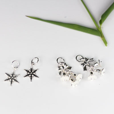 Charms 1pc 925 Sterling Silver Jewellery findings Charm Beads , 21*13mm Bell Charm , with 6mm closed jump ring