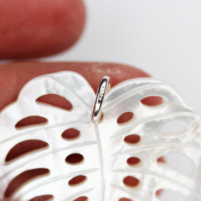 4pcs locking jump rings, 15gauge 6/8/10mm 925 sterling silver / 18k gold on silver jewellery findings, open to closed jump ring