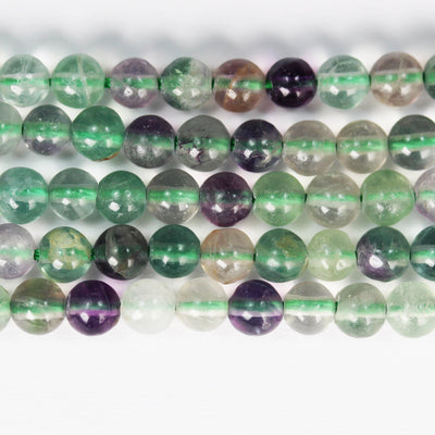 Fluorite, 4.5mm Round  Gemstone Strand, One full strand, hole 0.8mm, about 85 beads