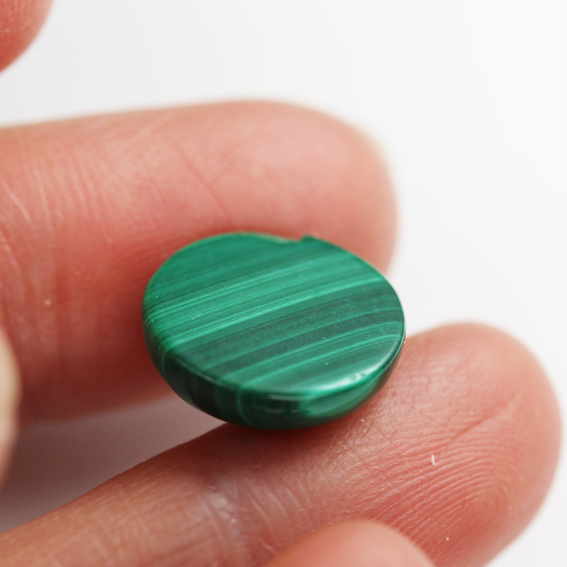 Natural Malachite Cabochon Gemstone Beads, Green 10-25mm Round Cabs, Green 10-20mm Oval Cabs