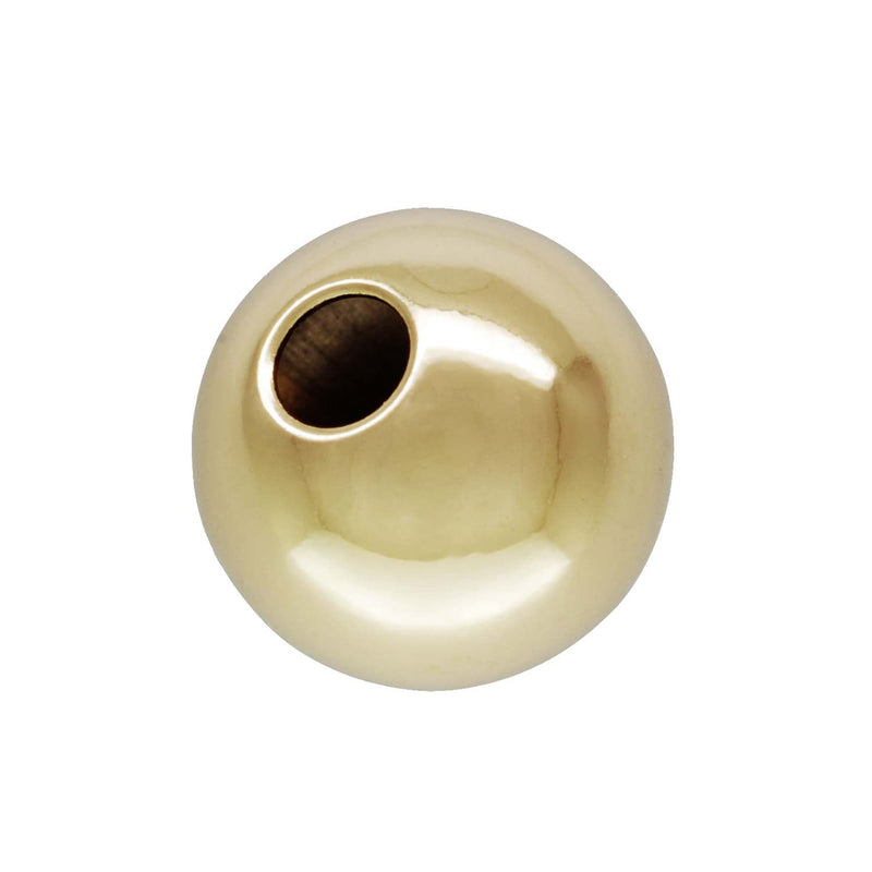 14K Gold Filled Round Spacer Beads 2/3/4/5/6/8mm Jewellery findings Round Ball Beads