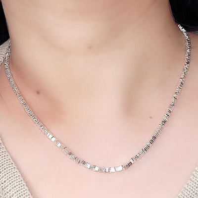 925 sterling silver shiny square spacer beads 1.5/2/2.5mm, hole 1mm
