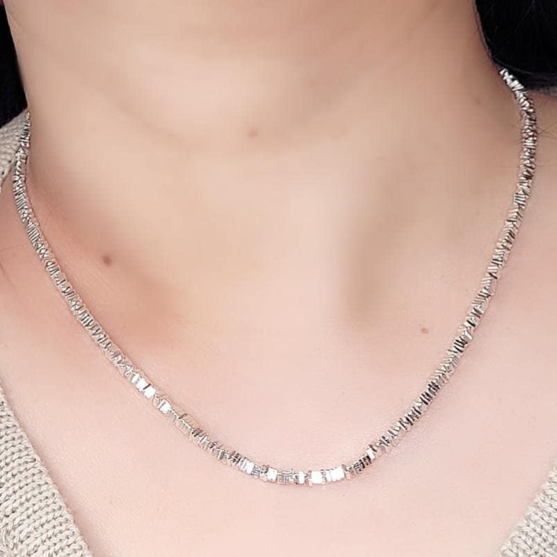 925 sterling silver shiny square spacer beads 1.5/2/2.5mm, hole 1mm