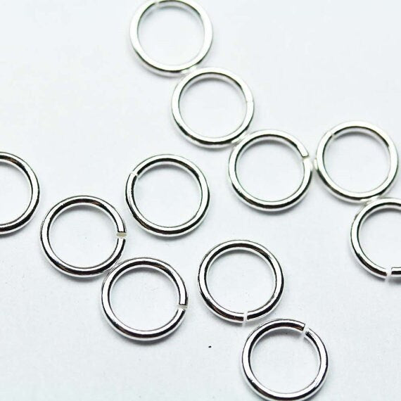 Jump rings 20pcs 5mm 18gauge 925 sterling silver jewellery findings jump ring