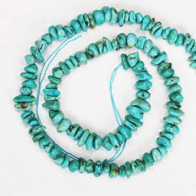 Natural Turquoise, 5-9mm Natural Nugget Chip Shape Gemstone bead, 15.5 inch, 1mm hole, around 140 Beads