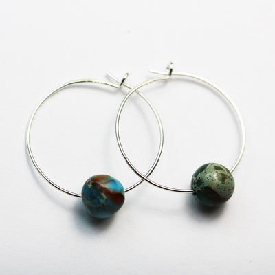 Earring hoops 1pair 20mm 925 sterling silver jewellery findings earring hooks-loop,  0.9mm thick wire