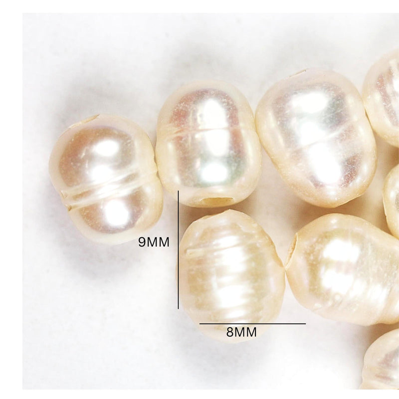 White Baroque Pearl, For Making Freshwater Pearl Necklace/Bracelet/Earring/Pendant Jewelry